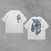 2026 Summer Jujutsu Kaisen Anime Nanami Kento Printed Loose Short-sleeved Pure Cotton Children's T-shirt Unisex Casual Loose Y2k