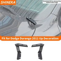 SHINEKA Car Engine Hood Light Bracket Lamp Mount Holder for Dodge Durango 2011 2012 2013 2014 2015 2016 2017 2018 Up Accessories