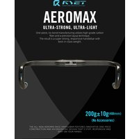 AliExpress RYET Carbon Road Bike Handlebar Bicycle Handle bar UD Matt Flat Bar 31.8*460/440/420/400MM RHM Rapid Hand Movement Bicycle Parts