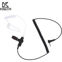 1 Pin 3.5mm Covert Acoustic Tube Earpiece Earphone Dense Sound Air Tube Headset Concealed Sound Tube Headset