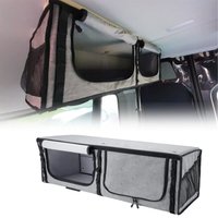 Campervan Overhead Soft-Sided Fabirc Storage Cabinet Caravan Motorhome Storage Organizer For Fiat Ducato Sprinter Ford Transit