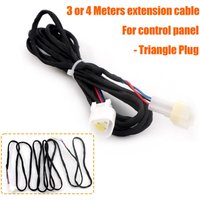 3 or 4 Meters Extension Cable for Control Panel 12V / 24V Air Diesel Heater Wiring Harness Loom Triangel Plug