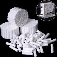 200pcs Hemostatic cotton swab, oral hemostatic cotton swab, disposable high absorbent dental cotton roll, degreasing cotton
