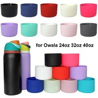 1Pcs New Anti-Slip Silicone Boot Colorful Protective Bottle Bottom Base Soft Cup Sleeve for 24oz 32oz 40oz