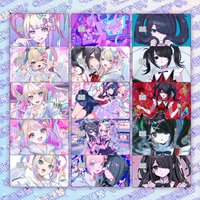 Game NEEDY GIRL OVERDOSE Credit Card Skin Sticker Rain Matte Stickers for VISA JCB and Other IC Magnetic Cards Decal Decoration