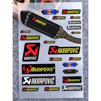 AliExpress akrapovic For AKRAPOVIC Reflective Motorcycle Stickers Waterproof Vinyl Decals For Motorbike Helmet Fuel Tank Bike