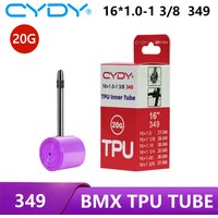 CYDY TPU Bike Inner Tube Camera 16 ”349 16x1.0,1 1/8 ,1.1, 1 1/4, 1.4,1 3/8 Presta Valve BMX Bicycle Tire pneu Cycling Tyre