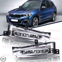 For BMW X3 G01 G08 X4 G02 2017 2018 2019 2020 2021 LED Front Bumper DRL Daytime Running Lights Fog Lamp Car Accessories