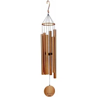 Large Wind Chimes Outdoor Home Decoration Asthetic Deep Tone Melody Memorial Wind Bell Aluminium Patio Decor Christmas Gift 75cm