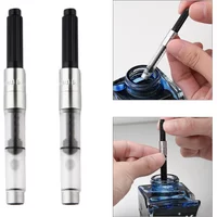 2pcs Rotary ink Absorber Filler Cartridge Ink Converter Fountain Pen Ink Suction 34 caliber for Hongdian 1850 stationery