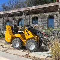 SDJK Wheel Loader Euro 5 Diesel Engine EPA Certification Agricultural Compact Loader Custom Skid Steer Loader Fast Shipping