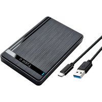 UTHAI 2.5-inch SSD Solid State Mechanical Serial Port SATA Toolless Micro Interface USB 3.1 External Mobile Hard Disk Case