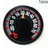 Highly Accurate and Precise Small Round Thermometer for Indoor Temperature Monitoring in Celsius No Battery Required