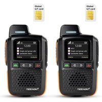 TIDRADIO M13 Global Walkie Talkie Long Rang Global PPT Walkie-Talkie with SIM Card 1 Year Free Transnational POC Radio