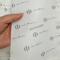 100 Sheets Custom Printed Logo Gift Packing Shoe Wrapping Tissue Paper Colorful Arts Thick Tissue Paper for Clothing Packaging