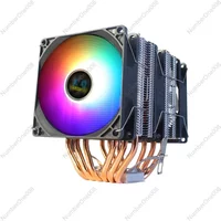 6 Heat Pipes CPU Cooler - Silent PWM Fan for LGA1150/1151/1155 & AMD AM4/FM2 Desktop PC