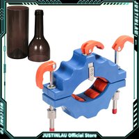 Glass Cutter for 1.26~3.7Inch Glass Bottle Cutter DIY Tools Wine Beer Cutter Wine Champagne Sculpture Glass Tube Cutting Machine