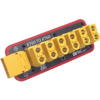 1PCS DC 0-100V 150A Power Distribution Board with 1-to-6 XT60 Connector Power Distributor PDB Module for RC Car/Submarine/Robot