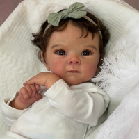 Lifelike Reborn Baby Dolls 18" Newborn Realistic Toddler Lifelike Cloth Body