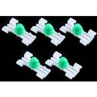 10pcs Plastic Car Side Molding Clip Auto Door Bumpstrip Retaining Fastener Clips for BMW E46 51138231130 Interior Accessories