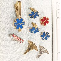 Free Masons Masonic Lapel Pin Nurse Badge Freemason Medical Doctor Brooch Lodge Masonry Wings Snake Symbol