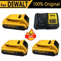 3.0Ah for Dewalt original 20V rechargeable tool battery DCB200 DCB201 DCB206 18V 20v 3AH .For Dewalt 18V 20V tool battery