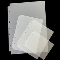 A5 A4 A6 A7 PP Dividers Separator Transparent Loose Leaf Notebook Divider 3/4/6/7/11 Holes Photocard Binder Photo Album Dividers