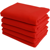 Natural Pure Cotton Red Cloth for Opening Ribbon Cutting Wedding Decoration Handmade DIY Sewing Fabric By The Meter Material