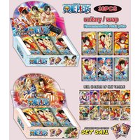 One Piece Collections Rare Cards Box Booster Pack Anime Luffy Zoro Nami Chopper TCG Game Collectibles Card Child Birthday Gift