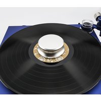 Hifi Record Player Weight Stabilizer for Vinyl LP Turntable Tall, Silver Gold Black