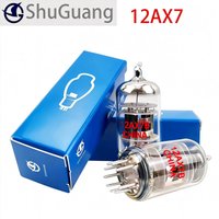 SHUGUANG 12AX7 12AX7B Vacuum Tube for Guitar Amp Audio Replacement 12AX7 ECC83 Electronic Tube Precision Matched Valve