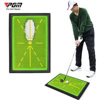 PGM High Quality Golf Training Pad for Swing Detection Batting Ball Trace Directional Mat Swing Path Pads Swing Practice Pads