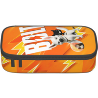 Custom Disney Dog Bolt Anime Cute Pencil Cases Girls Boys Large Capacity Adventure Comedy Film Cartoon Pencil Box Student School