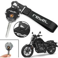 For Honda Rebel CM1100 REBEL 1100 1100T DCT 2021 2022 2023 Motorcycle Accessories CNC Key Case Cover Key Shell Keyring KeyChain