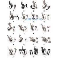 JUK 5490 synchronous DY machine presser foot two rows of teeth pressure foot for industrial sewing machine parts