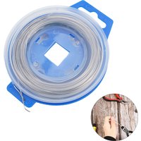 50 Ft Locking Safety Wire Stainless Steel Wire Aircraft Grade 15m For Hanging Pictures For Brake Hats Motorcycle Rotors Calipers