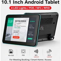 10.1 inch 1200x800 Touch Screen Tablet Android 13 RK3566 4-core 4G 32G NFC RFID Digital Signage RJ45 POE Surveillanc Monitor
