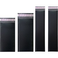 14 Sizes Matte Black Bubble Bags Shockproof Packing Bubble Envelope Long Shipping Padded Envelopes Business Gift Express Bag
