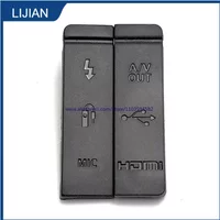 NEW USB Rubber Lid Door HDMI-compatible MIC Cap Interface Cover For Canon EOS 5D Mark II 5DII 5D2 Digital Camera Repair Part