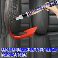 IFUBO Black Leather Repair Pen 20g Car Seat Sofa Scratch Filler Restorer for Furniture Shoes Steering Wheel