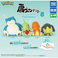 New in Stock Genuine TOMY Pokemon Gashapon Shoulder To Shoulder 8 Snorlax Charmander Decorative Item Figurine Gift