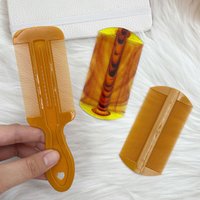1pc fine-tooth comb, lice comb, dandruff comb, flea comb, suitable for girls and adults, can be used on both dry and wet