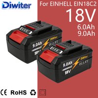 new 18V Li-ion Replacement Battery 4511395 for EINhell 4511481 4511396 PXC AXXIO GE-LC 18 Li Series Cordless Drill Battery