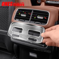 For Mercedes Benz GLE GLS Class W167 V167 Coupe C167 X167 2020-2026 Stainless Steel Car Rear Air Conditioning Outlet Trim Cover