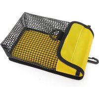 Durable Nylon Heavy Duty Mesh Bag Red Yellow Black Sport Bags Safety Marker Buoy Holder 20x13x7.3cm Scuba Dive Reel Snap