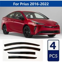 AIBAP High-Quality 4pcs 1.8mm Car Windows Visor For Prius 2016-2022 window visors rain guards rain guard Sun Rain Visors