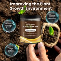 120g Soil Activator Plant Growth Nutrient Supplement Root Stimulant Fertilizer For Gardening Care