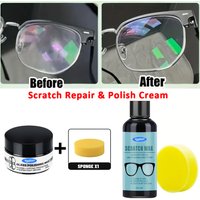 Multi-Function Scratch Polishing Paste Glass Lens Scratch Clean Cream for Watch Jewelry Stainless Steel Metal Oxidation Remover