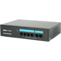 Dahua DH-PS1100C-4ET2ET-65 4-Port PoE-Switch (Unmanaged), unterstützt IEEE802.3af, IEEE802.3at Standard, PoE-Netzwerk-Switch
