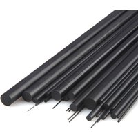 5pcs/10pcs Carbon Fiber Rod Dia 1mm 2mm 3mm 4mm 5mm 6mm Length 500mm 3 Fibra de carbono